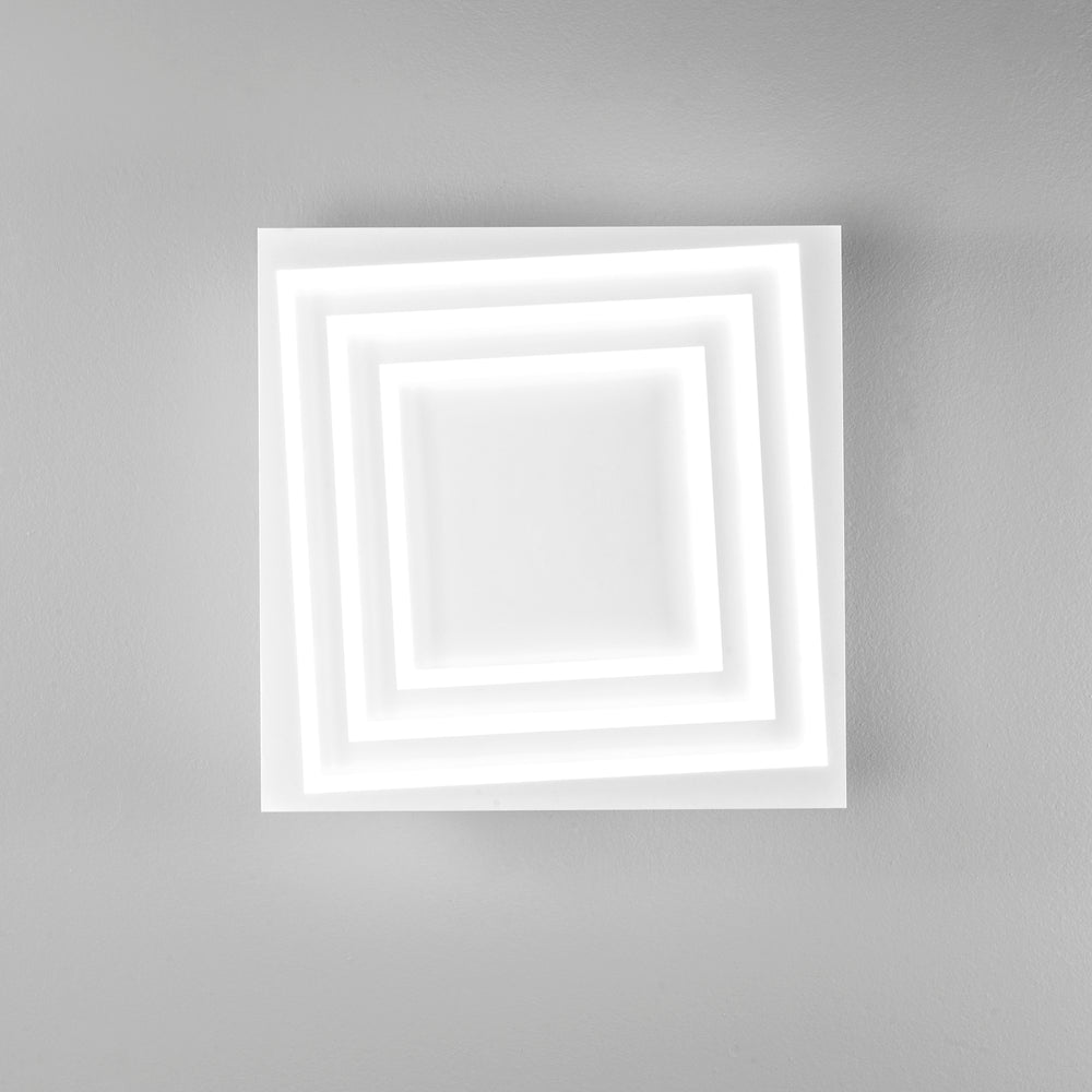 PLAFONIERA LED HYPNOTIC BIANCA 60W 8800LM CCT 47X47x5,5CM