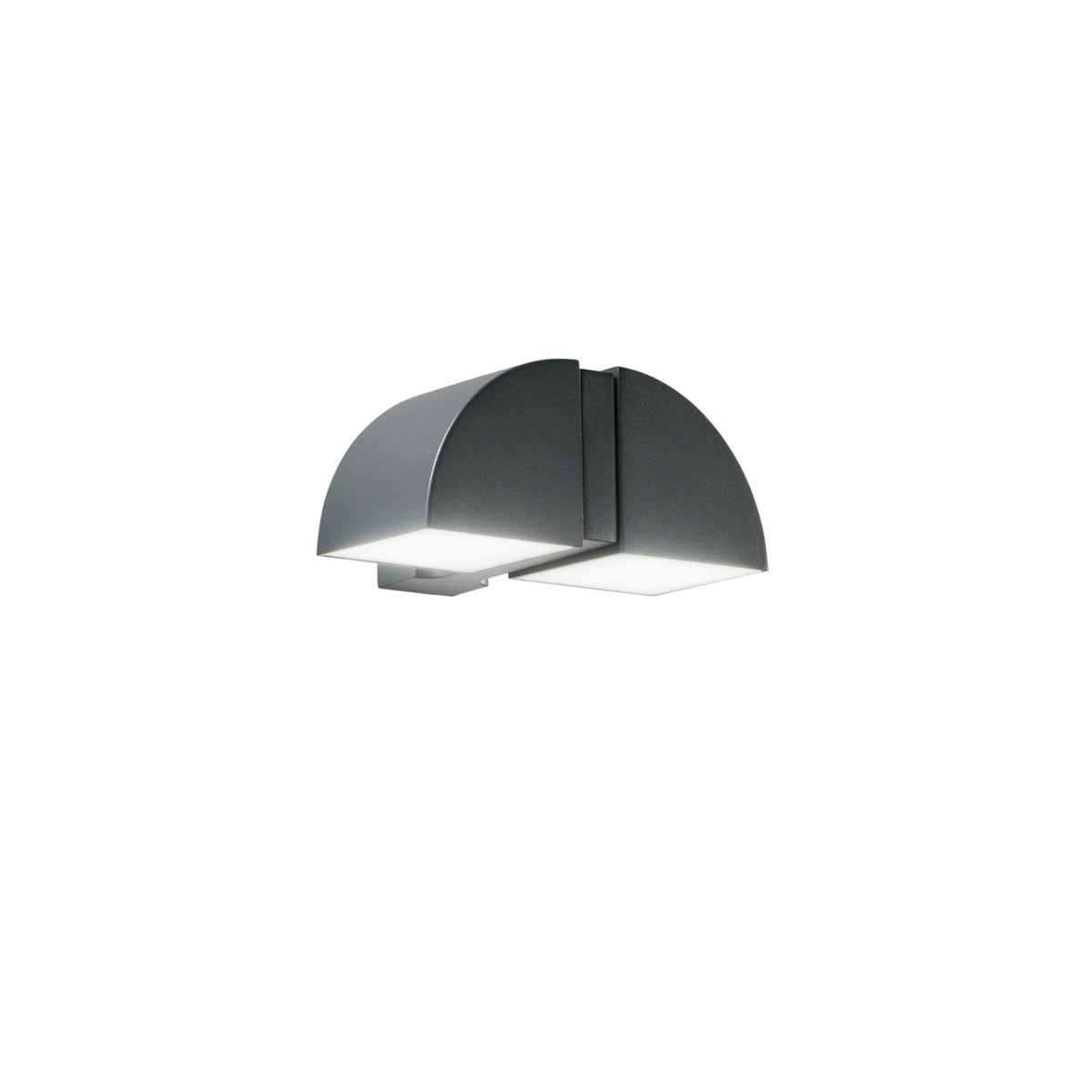 "Applique LED da esterno IDEM in alluminio antracite 7W, 4000K"