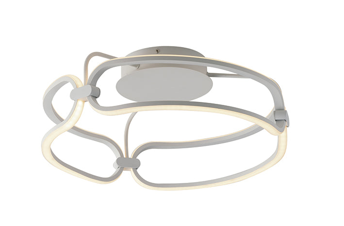 "Plafoniera LED INFINITY bianca 33W 4000K (luce naturale) 45 cm."