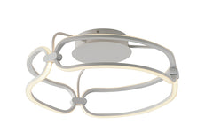 "Plafoniera LED INFINITY bianca 33W 4000K (luce naturale) 45 cm."