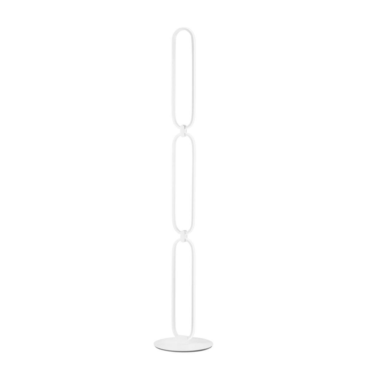 "Piantana LED INFINITY in alluminio bianco 30W 4000K (luce naturale)"