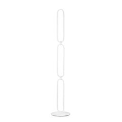 "Piantana LED INFINITY in alluminio bianco 30W 4000K (luce naturale)"