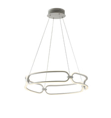 "Sospensione INFINITY bianca 49W 4000K (luce naturale) 58cm."