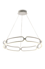"Sospensione INFINITY bianca 61.6W 4000K (luce naturale) 78cm."