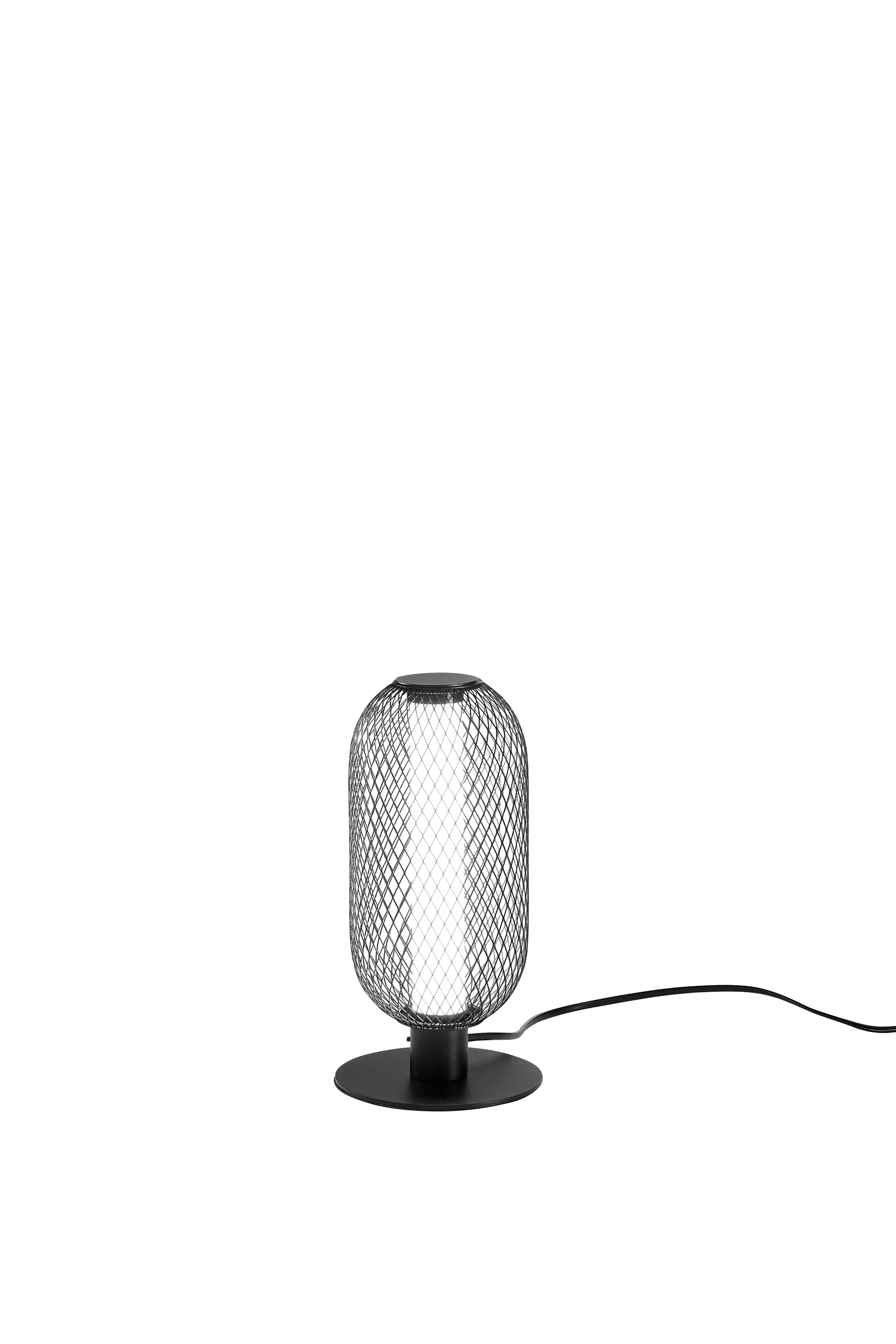 LUME LED INKAS NERO IN METALLO 11W 1260LM CCT 3000/3500/4000K 29X16X16CM