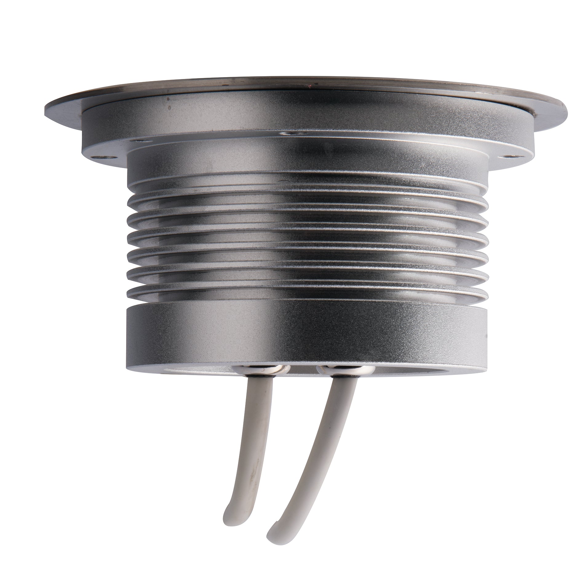 "Faretto ad incasso calpestabile LED IRIDE in acciaio 316 con 18 luci a LED integrato 1W con RGB e dimmer IP67"