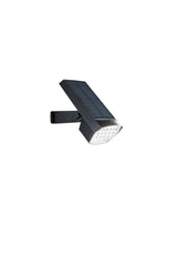 "Applique LED Iris in policarbonato con pannello solare e funzione CCT"