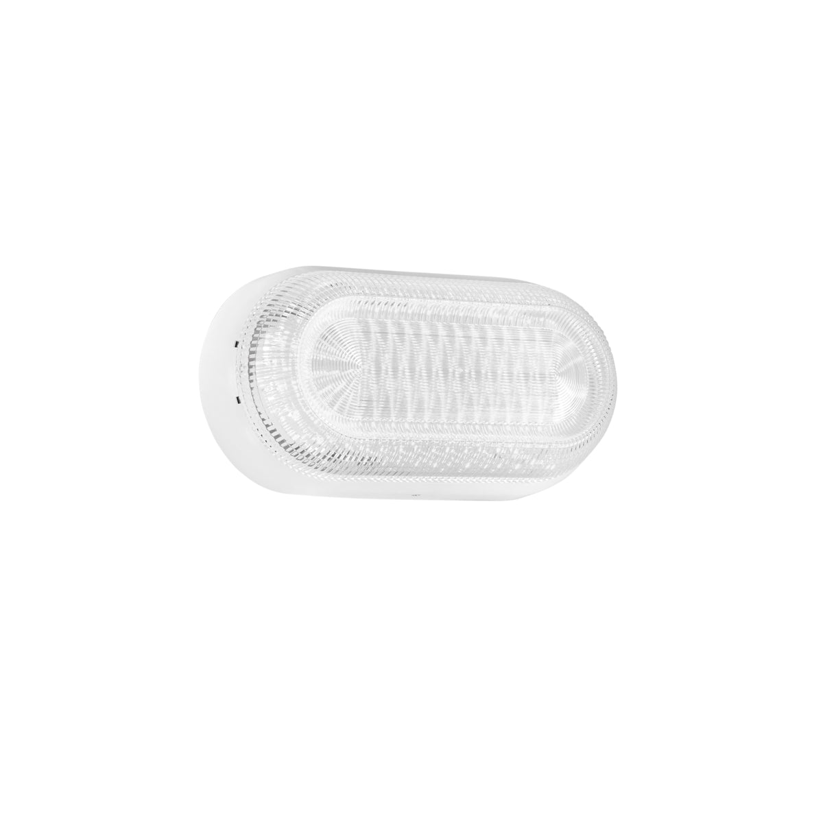 "Plafoniera LED per esterno ISCHIA bianca in termoplastica 20W, CCT"