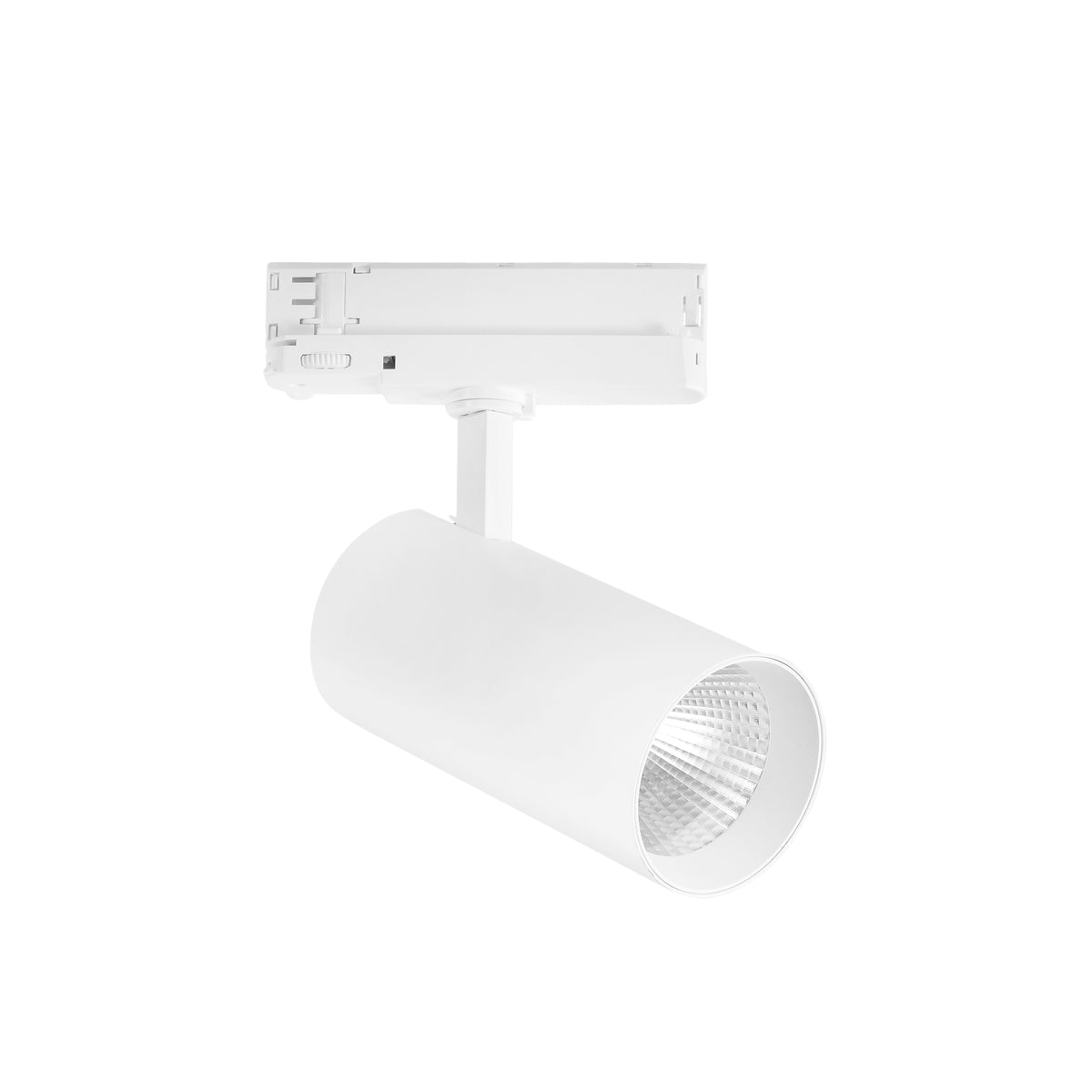 "Proiettore LED JET bianco per binario trifase 40W CCT alto lumen"