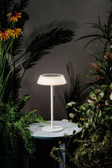 LAMPADA DA TAVOLO SOLARE RICARICABILE LED JIN BIANCA 1,2W CCT DIMM. IP54 D170XH320MM