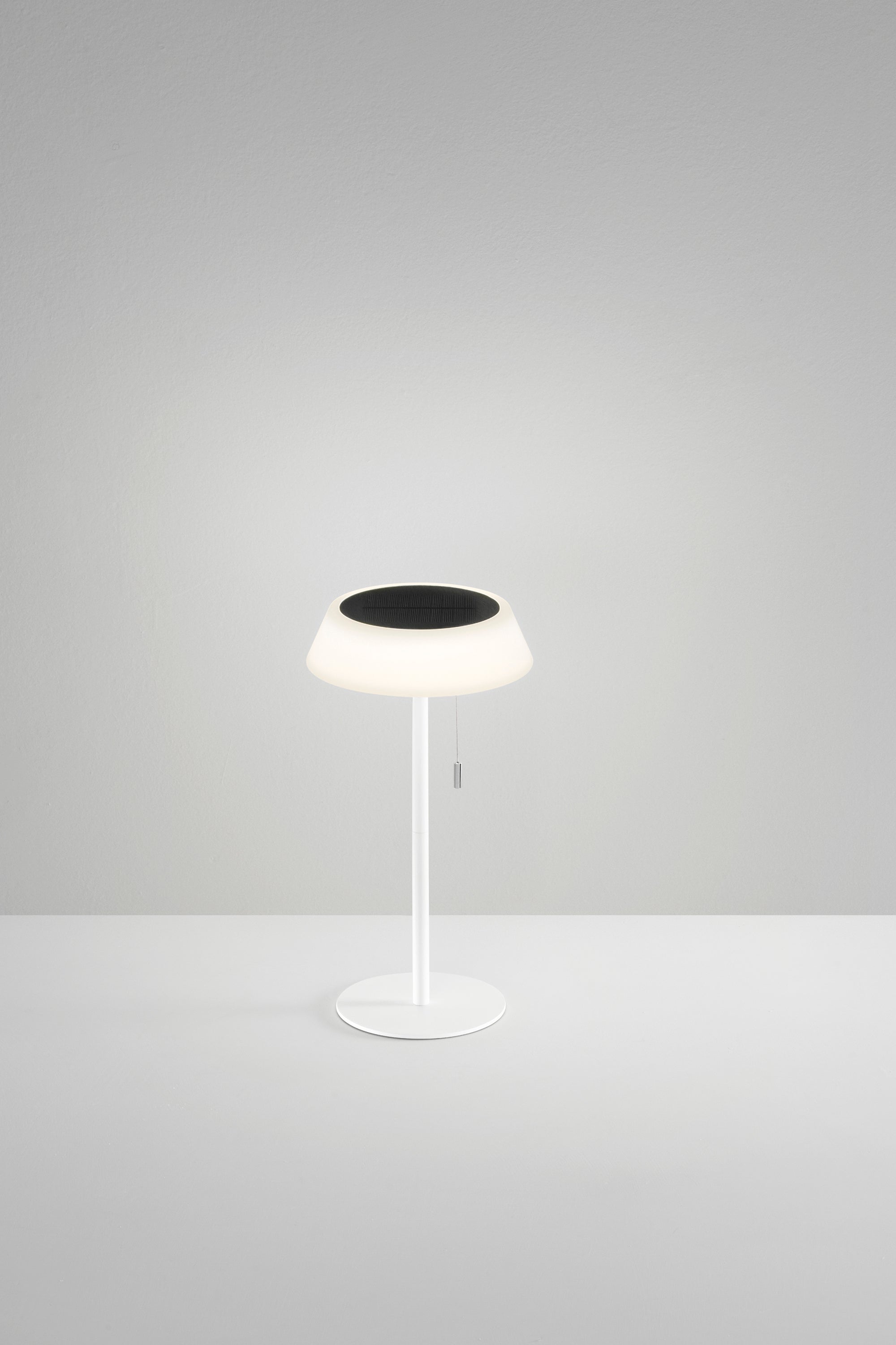 LAMPADA DA TAVOLO SOLARE RICARICABILE LED JIN BIANCA 1,2W CCT DIMM. IP54 D170XH320MM