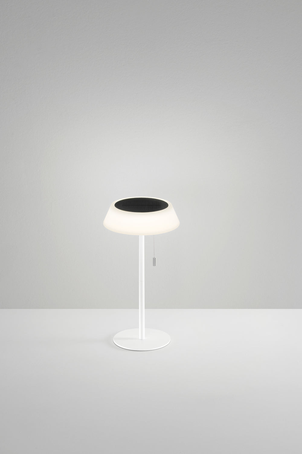 LAMPADA DA TAVOLO SOLARE RICARICABILE LED JIN BIANCA 1,2W CCT DIMM. IP54 D170XH320MM