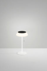 LAMPADA DA TAVOLO SOLARE RICARICABILE LED JIN BIANCA 1,2W CCT DIMM. IP54 D170XH320MM