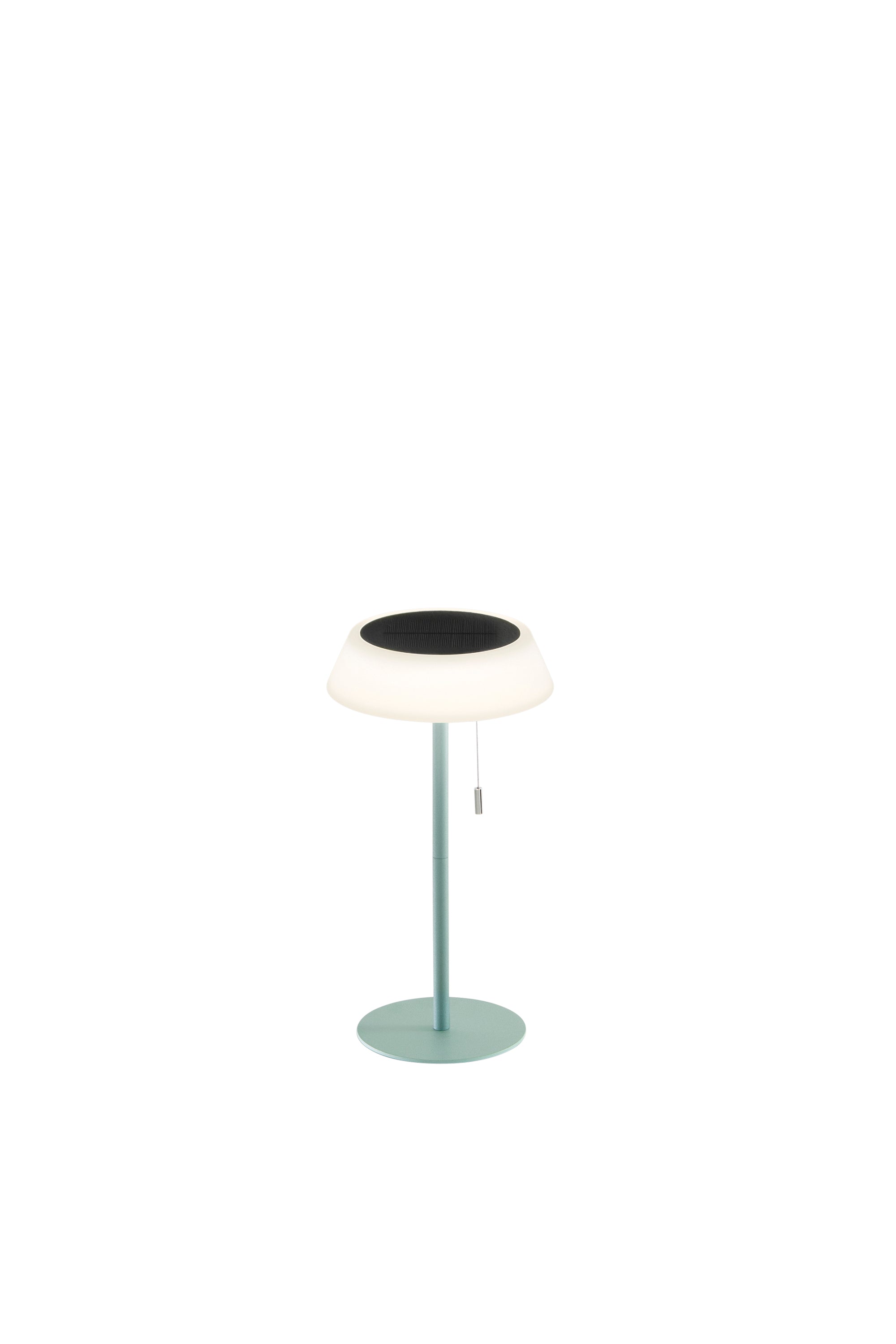 LAMPADA DA TAVOLO SOLARE RICARICABILE LED JIN VERDE 1,2W CCT DIMM. IP54 D170XH320MM