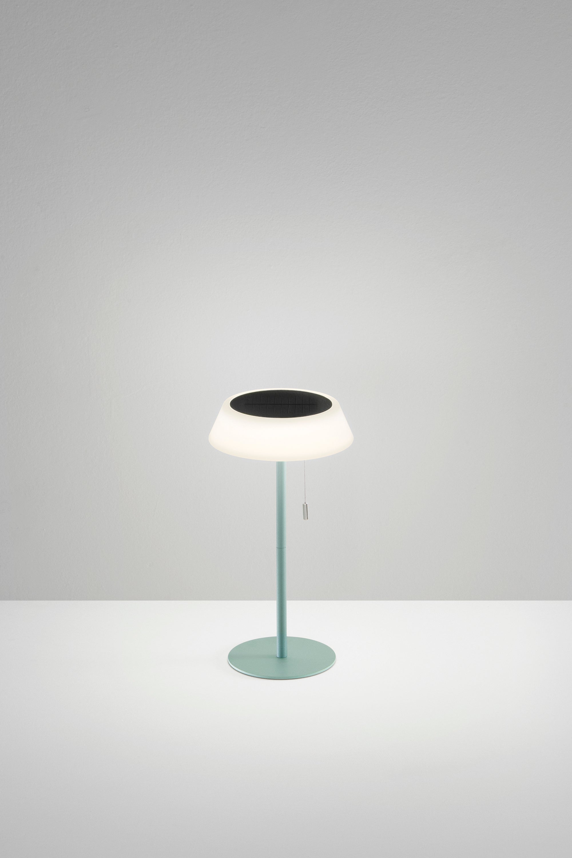 LAMPADA DA TAVOLO SOLARE RICARICABILE LED JIN VERDE 1,2W CCT DIMM. IP54 D170XH320MM