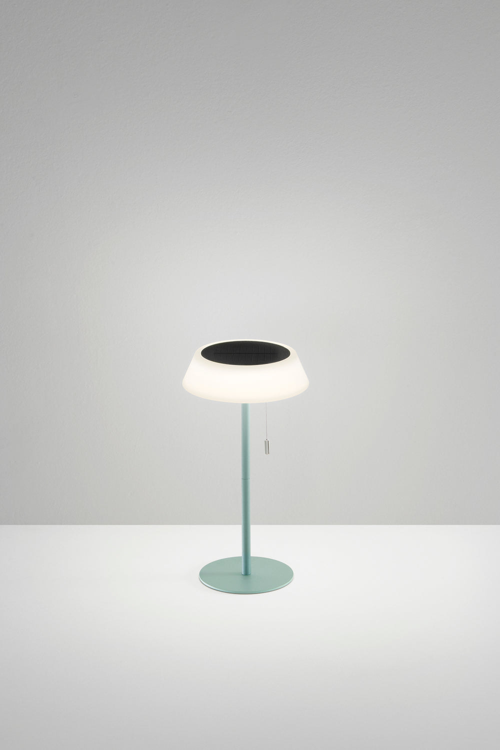 LAMPADA DA TAVOLO SOLARE RICARICABILE LED JIN VERDE 1,2W CCT DIMM. IP54 D170XH320MM