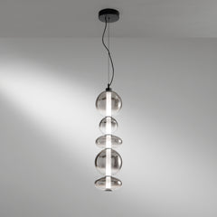 SOSPENSIONE LED KEMET NERA 40W 4000LM 3000K 20X154,5CM
