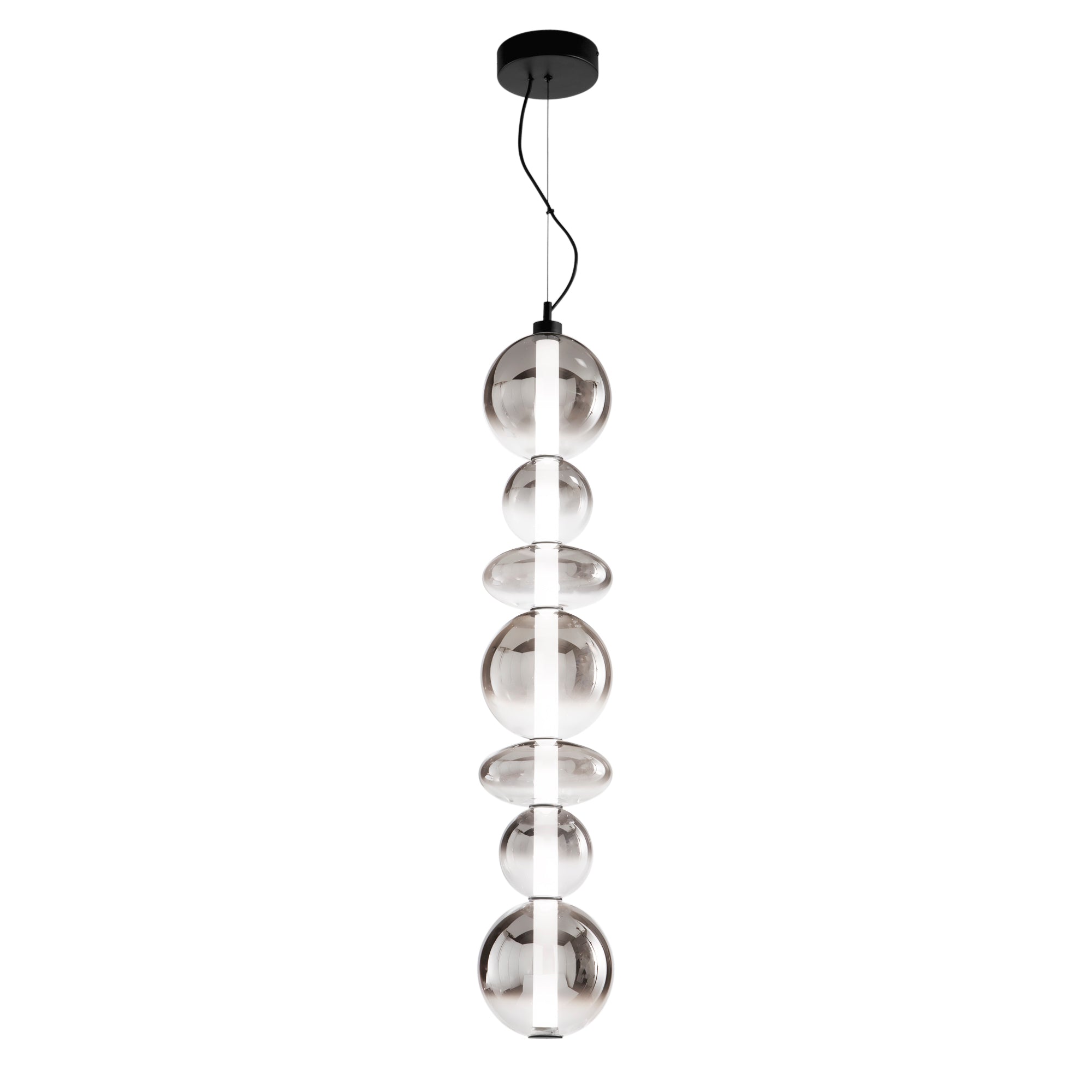SOSPENSIONE LED KEMET NERA 40W 4000LM 3000K 17X241CM