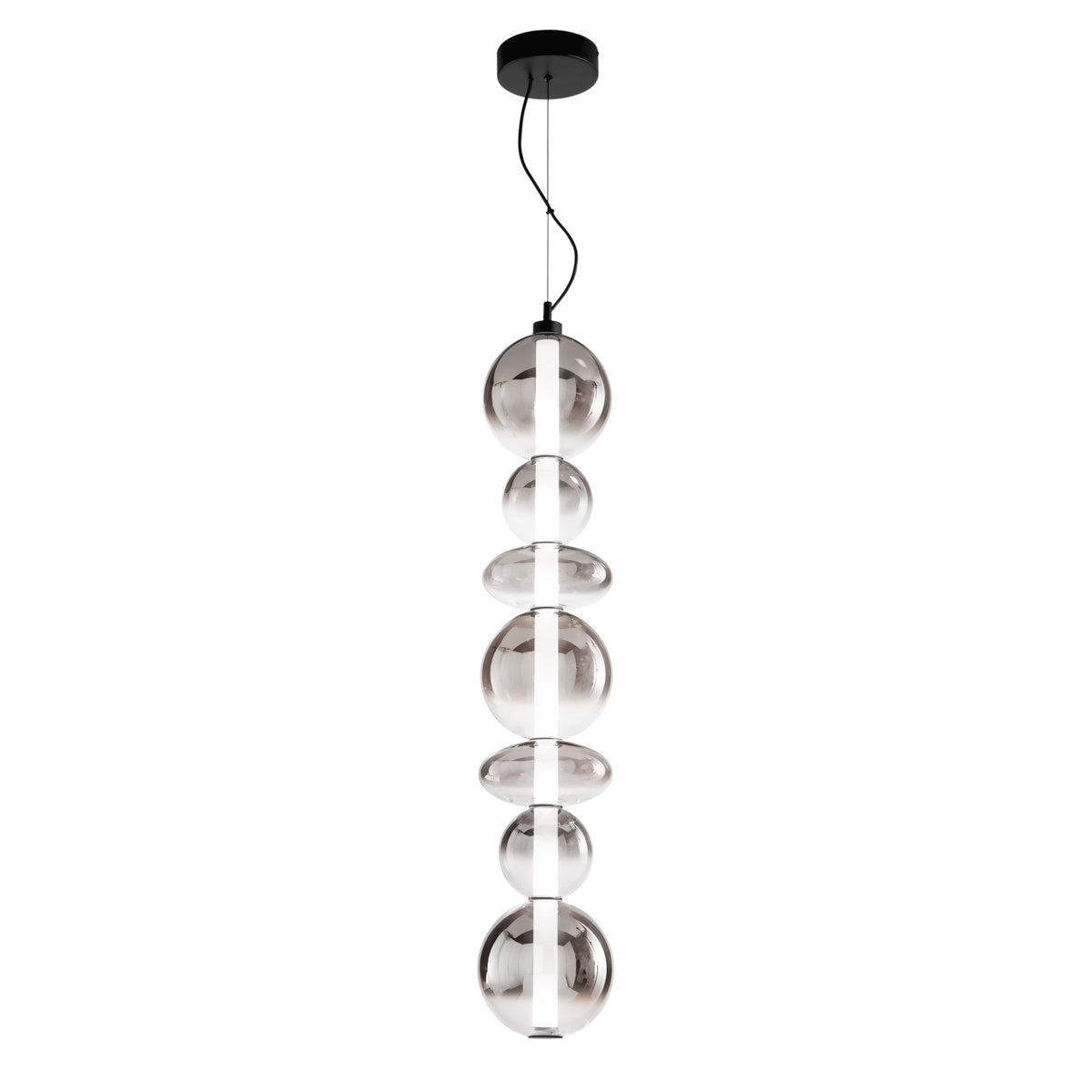 SOSPENSIONE LED KEMET NERA 40W 4000LM 3000K 17X241CM