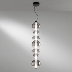 SOSPENSIONE LED KEMET NERA 40W 4000LM 3000K 17X241CM