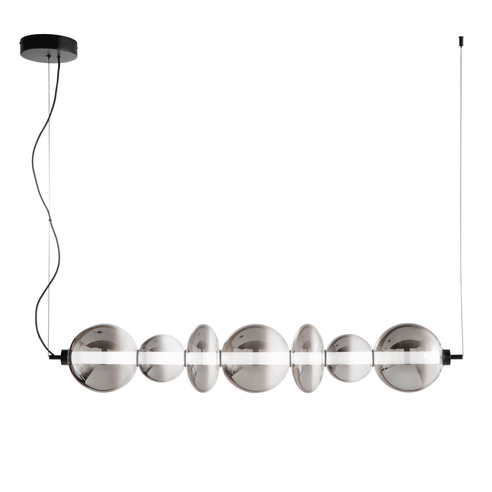 SOSPENSIONE LED KEMET NERA 40W 4000LM 3000K 17X241CM