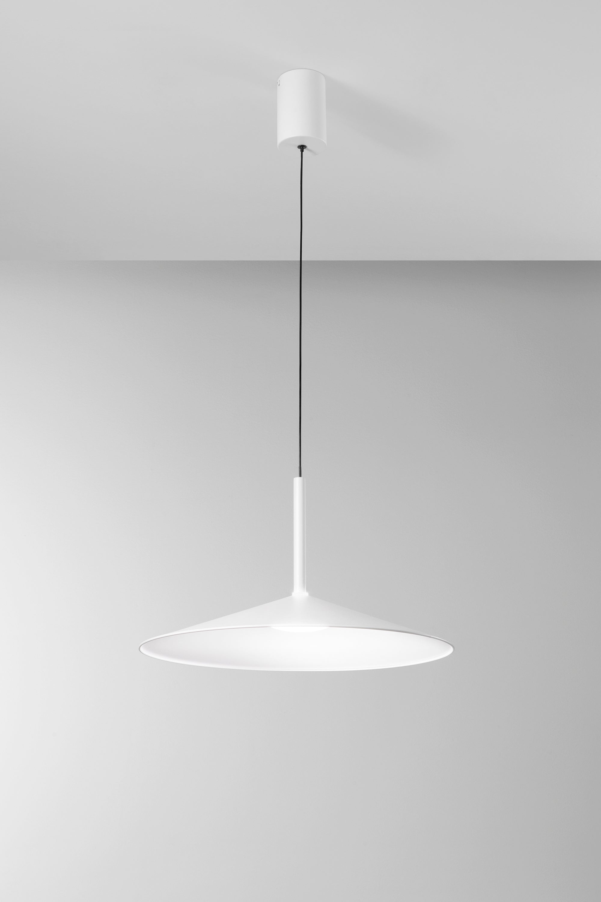 SOSPENSIONE LED KHAN BIANCA 16W CCT 2700/3200/4000K 48X150CM