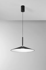 SOSPENSIONE LED KHAN NERA 16W CCT 2700/3200/4000K 48X150CM