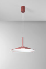 SOSPENSIONE LED KHAN ROSSA 16W 2700/3200/4000K 48X150CM