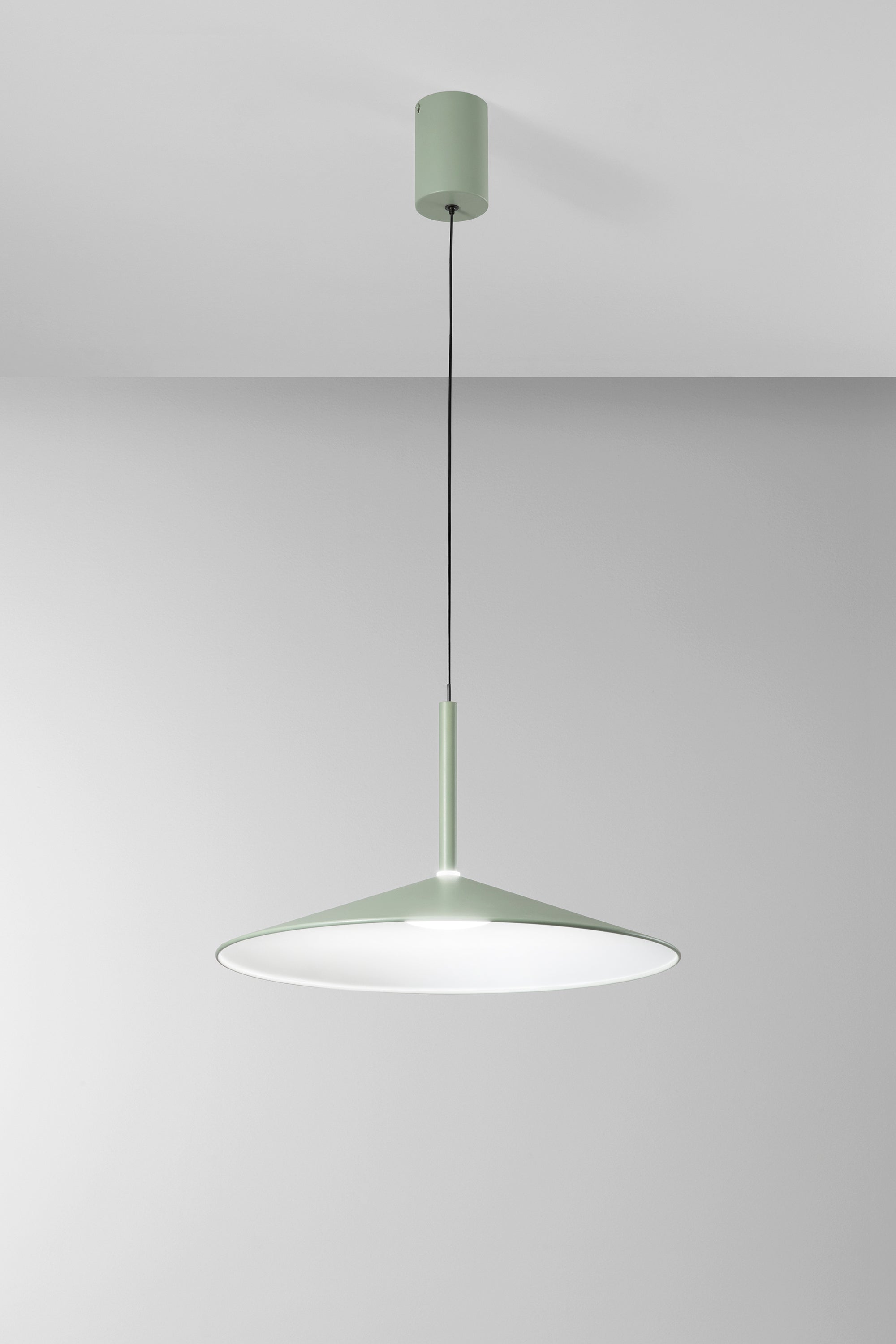 SOSPENSIONE LED KHAN VERDE 16W 2700/3200/4000K 48X150CM