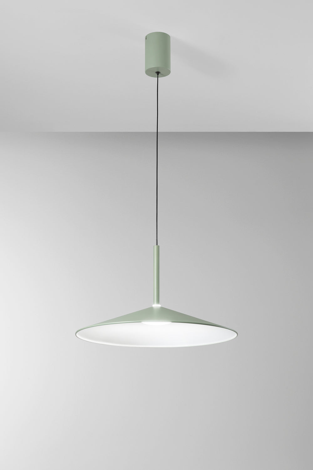 SOSPENSIONE LED KHAN VERDE 16W 2700/3200/4000K 48X150CM