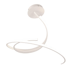 "Plafoniera LED KINETIC in alluminio bianco, CCT"