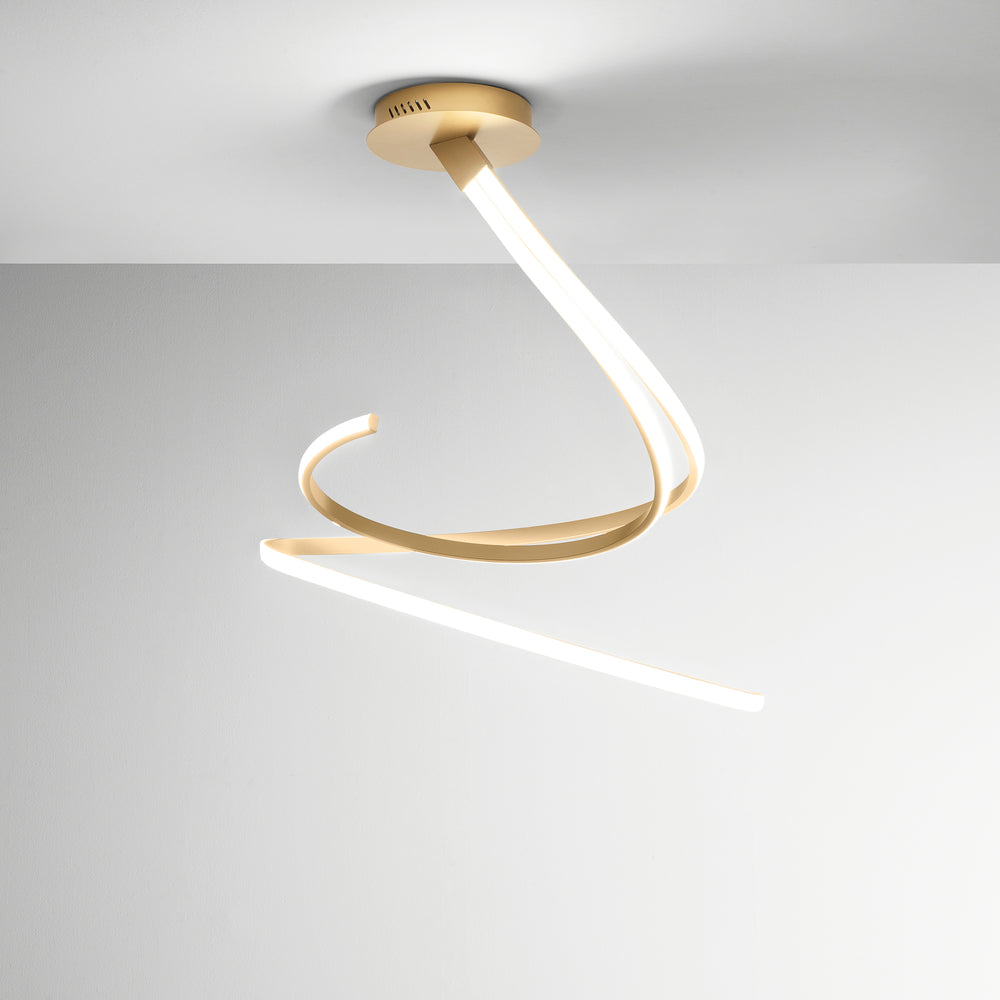 PLAFONIERA LED KINETIC ORO 40W 5440LM CCT 60X4X58CM