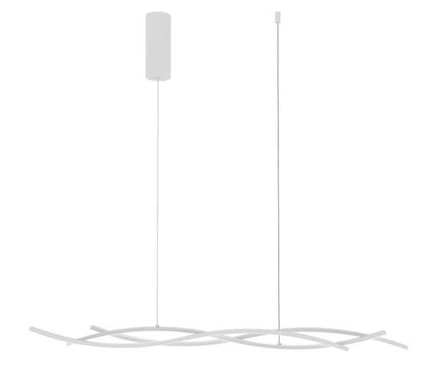 "Sospensione LED KINETIC in alluminio bianco, CCT"
