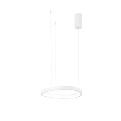 SOSPENSIONE LED KLAPTON BIANCA 40W 6160LM CCT 45X3,5X150CM