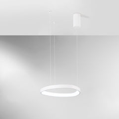 SOSPENSIONE LED KLAPTON BIANCA 40W 6160LM CCT 45X3,5X150CM