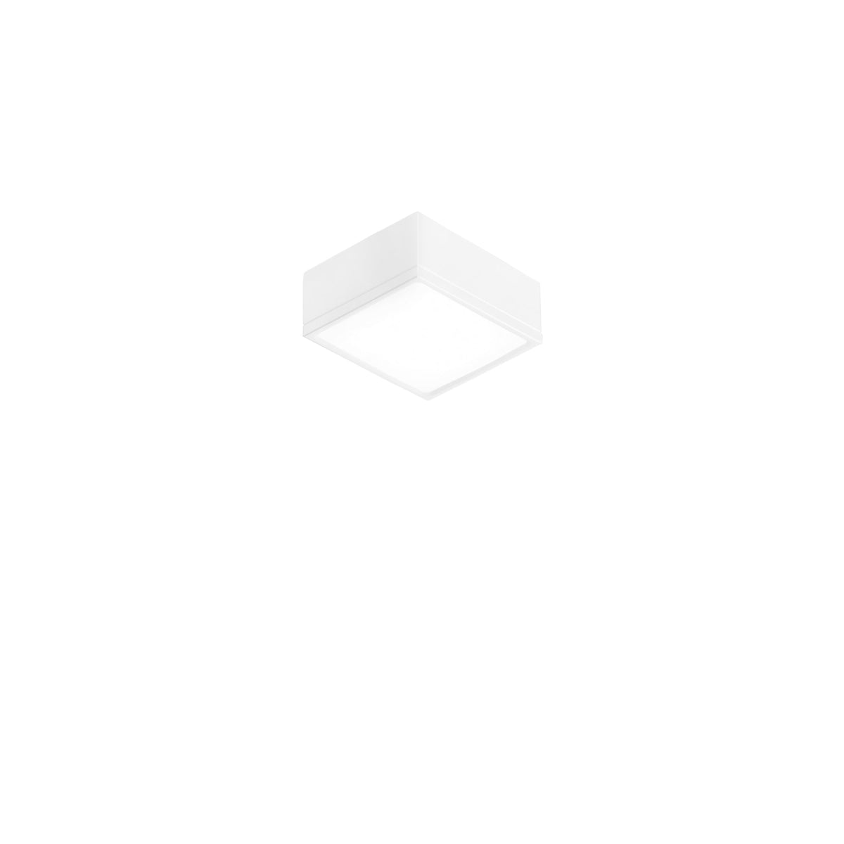 PLAFONIERA LED KLIO BIANCA QUADRATA 16W 2000LM CCT 11,2X11,2X4,9CM