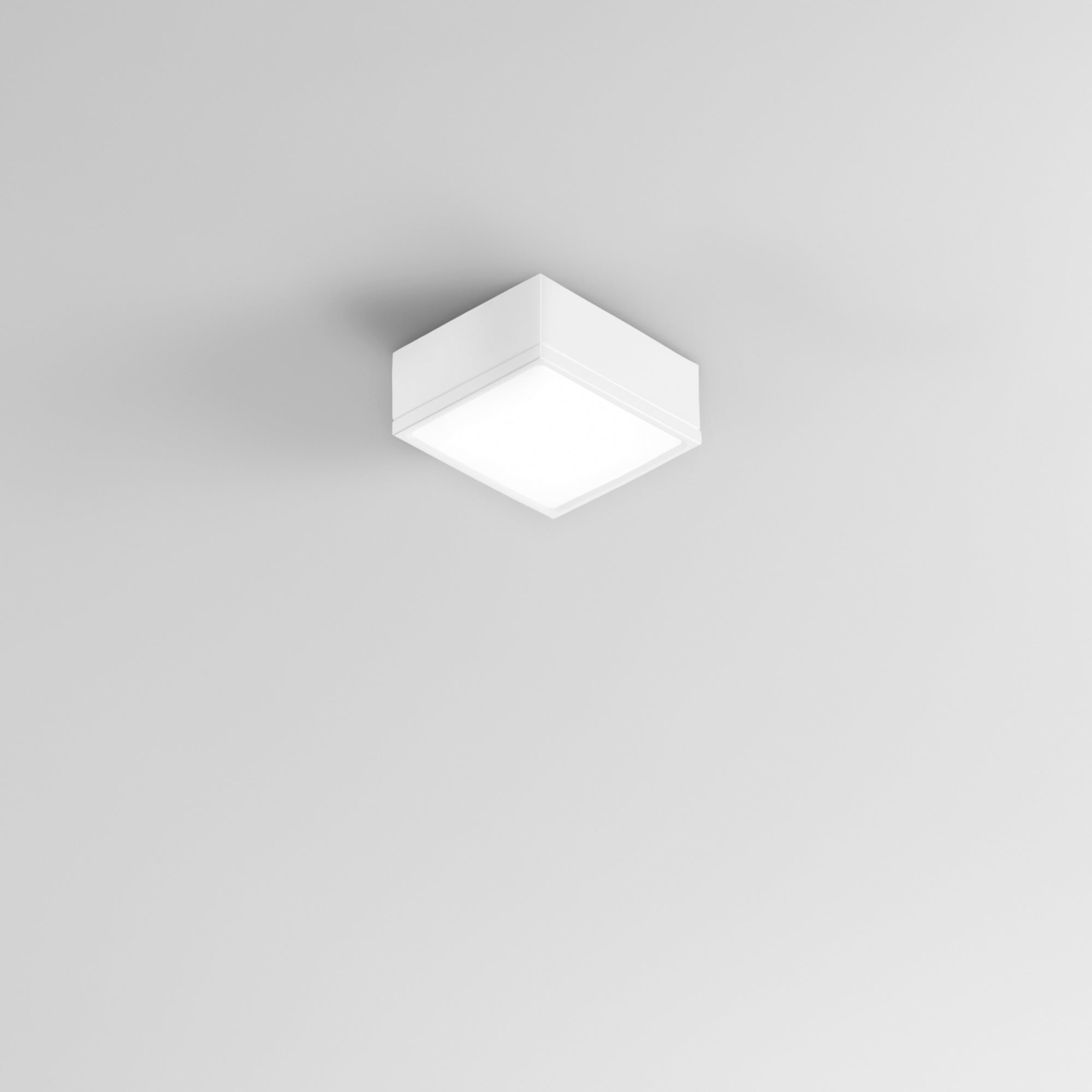 PLAFONIERA LED KLIO BIANCA QUADRATA 16W 2000LM CCT 11,2X11,2X4,9CM