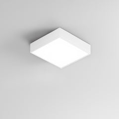 PLAFONIERA LED KLIO BIANCA QUADRATA 36W 4600LM CCT 21,1X21,1X5,05CM