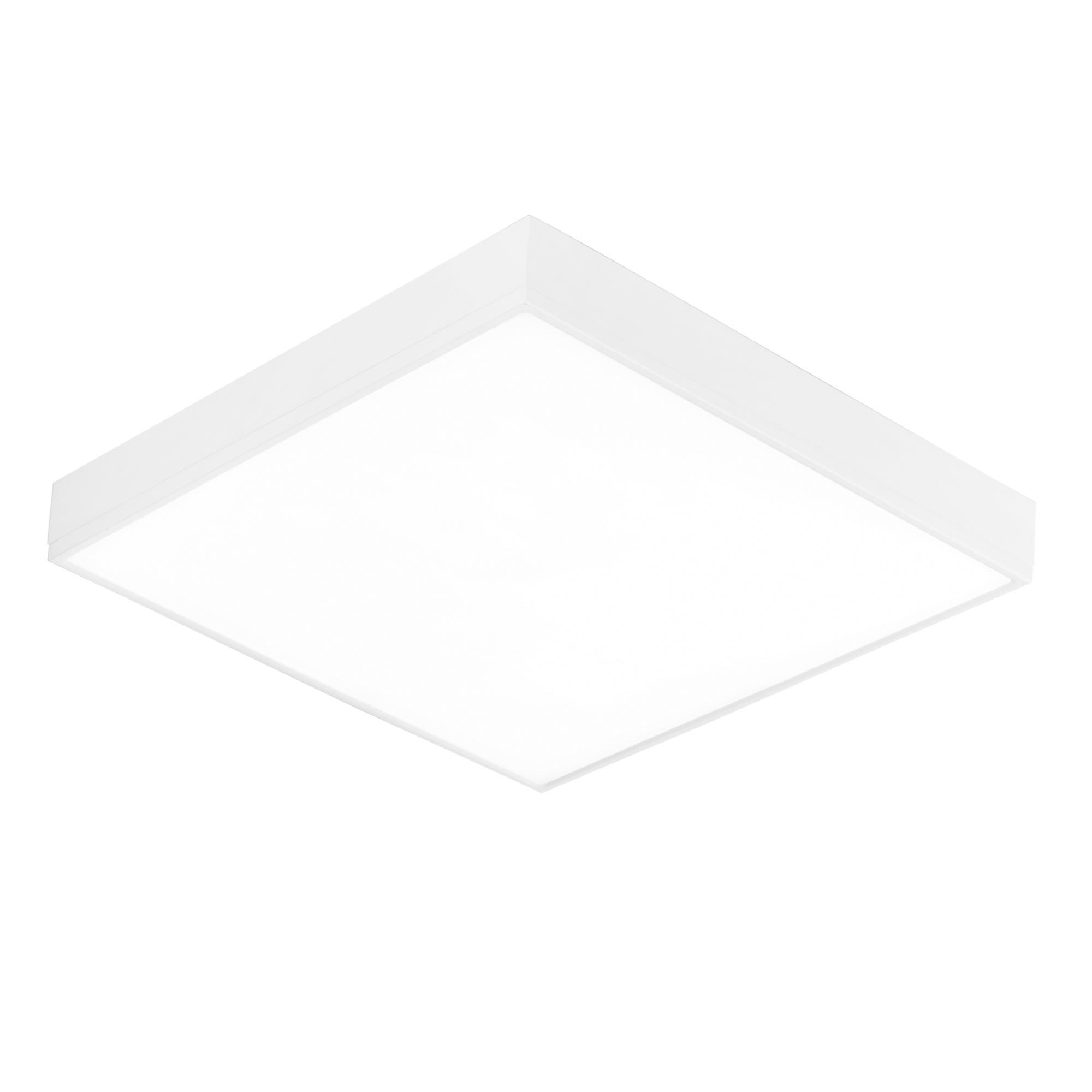 "Plafoniera LED KLIO quadrata bianca 64.8W, 4000K, 40 cm."