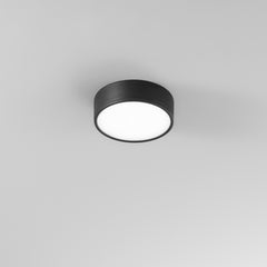PLAFONIERA LED KLIO NERA IN ACRILICO E ALLUMINIO 22W 3000LM 4000K 16,8X16,8X5 CM.