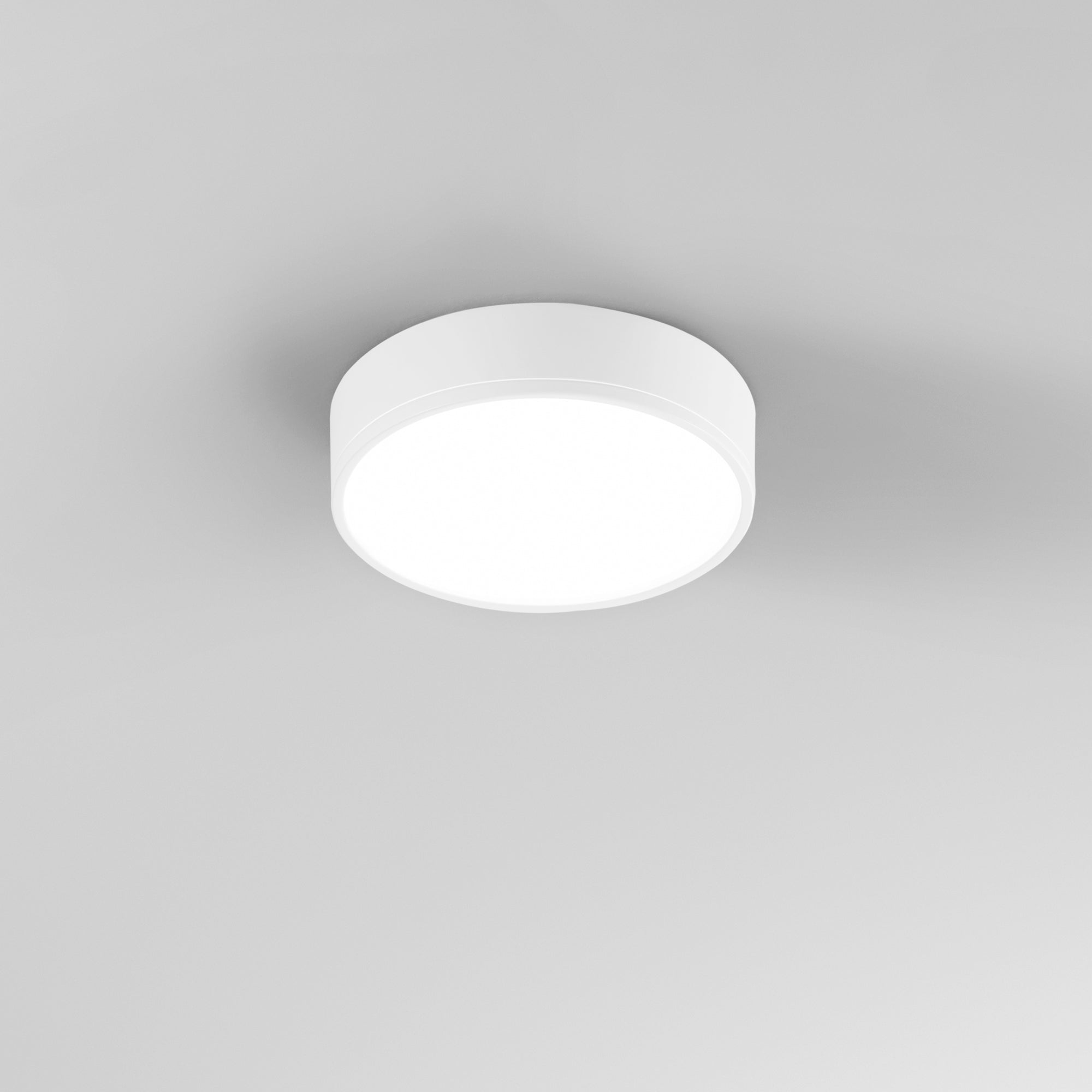 PLAFONIERA LED KLIO BIANCA TONDA 36W 4600LM 4000K 21,2X5CM