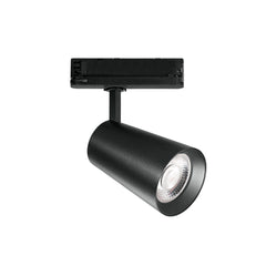 "Faro LED KONE nero con adattatore trifase 42W 4200 Lumen 3000K (luce calda)"