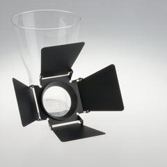 "Deviatore flusso luminoso per faro da binario JET 7 cm."