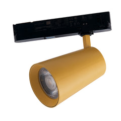 "Faro LED KONE giallo con adattatore trifase 24W 2400 Lumen 4000K (luce naturale)"