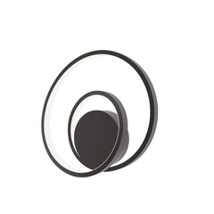 "Applique LED LIEVE in alluminio nero, CCT"