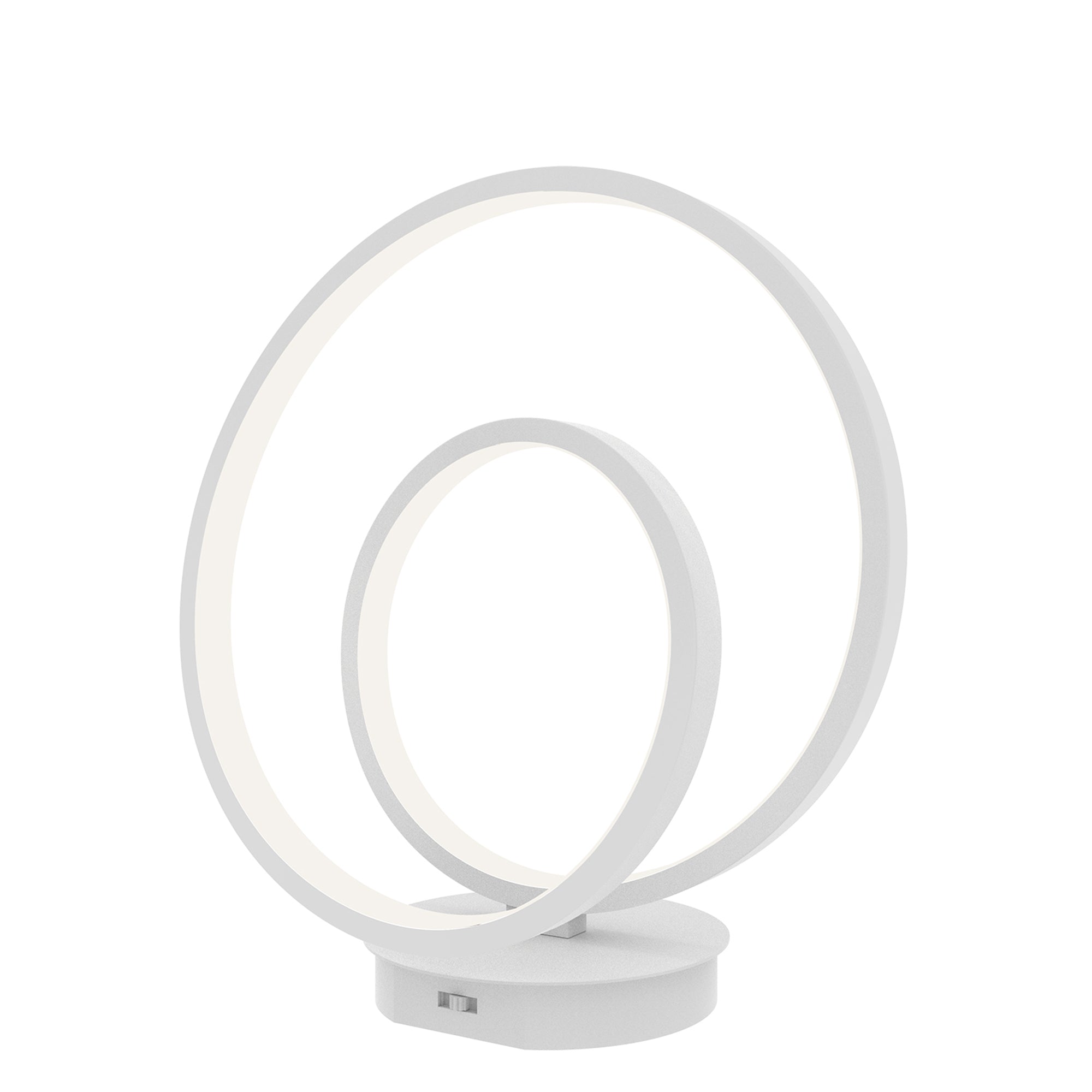"Lampada da tavolo LED LIEVE in alluminio bianco, CCT"