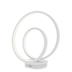 "Lampada da tavolo LED LIEVE in alluminio bianco, CCT"