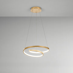 SOSPENSIONE LED LIEVE ORO 30W 4000LM CCT 40X6,5X150CM