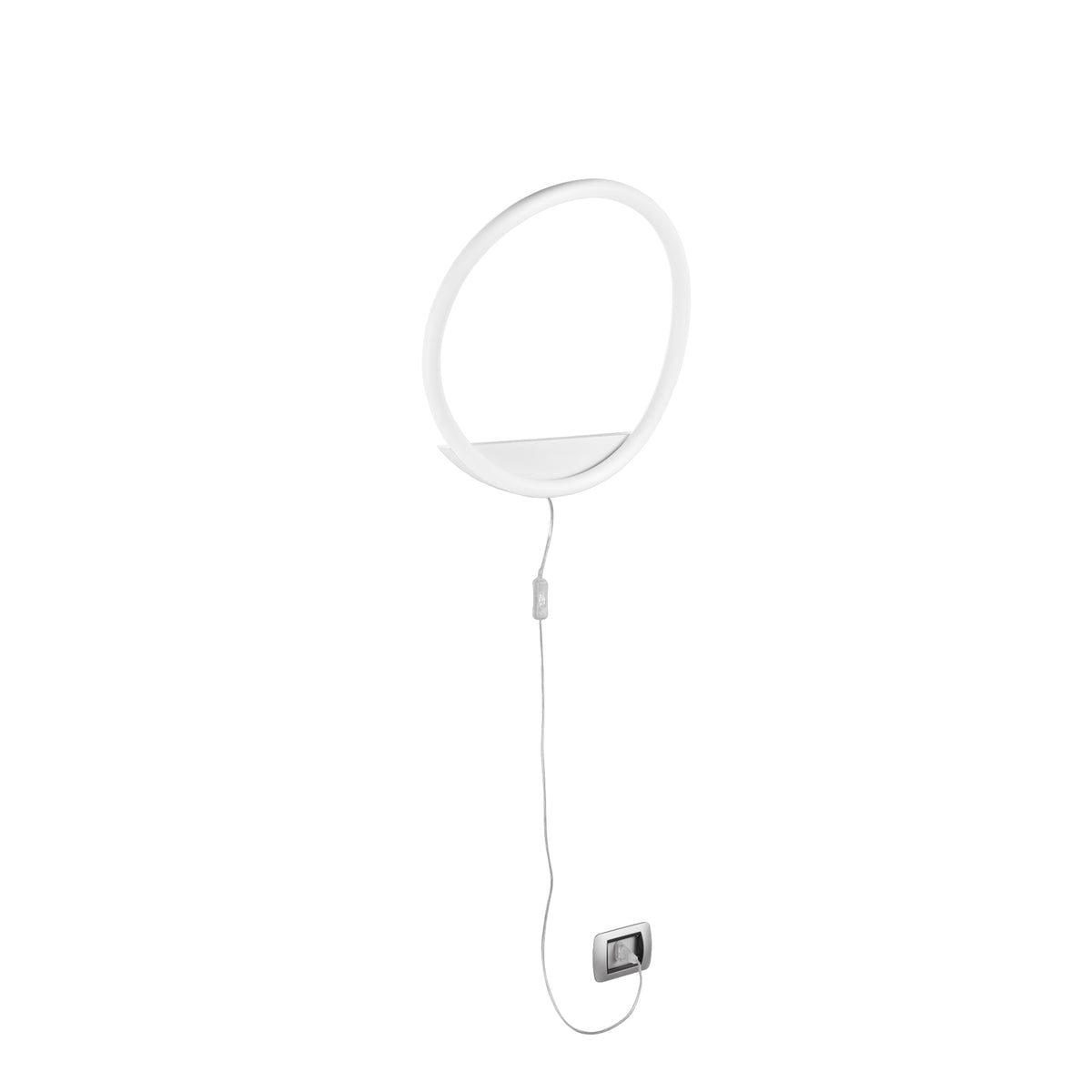 "Applique LED LINGER in metallo bianco, CCT, Ø 35cm."