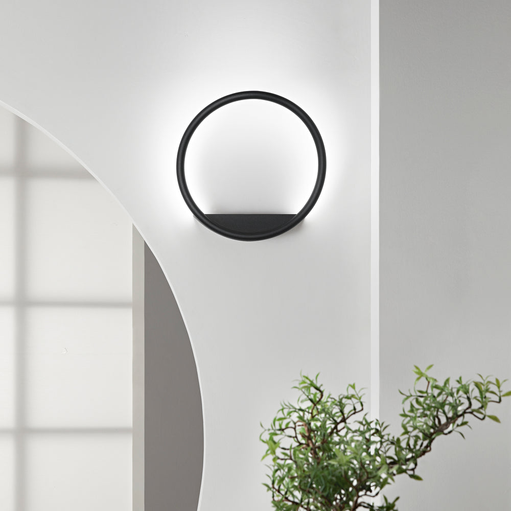 APPLIQUE LED LINGER NERA 25W 2750LM CCT 60X60X15CM